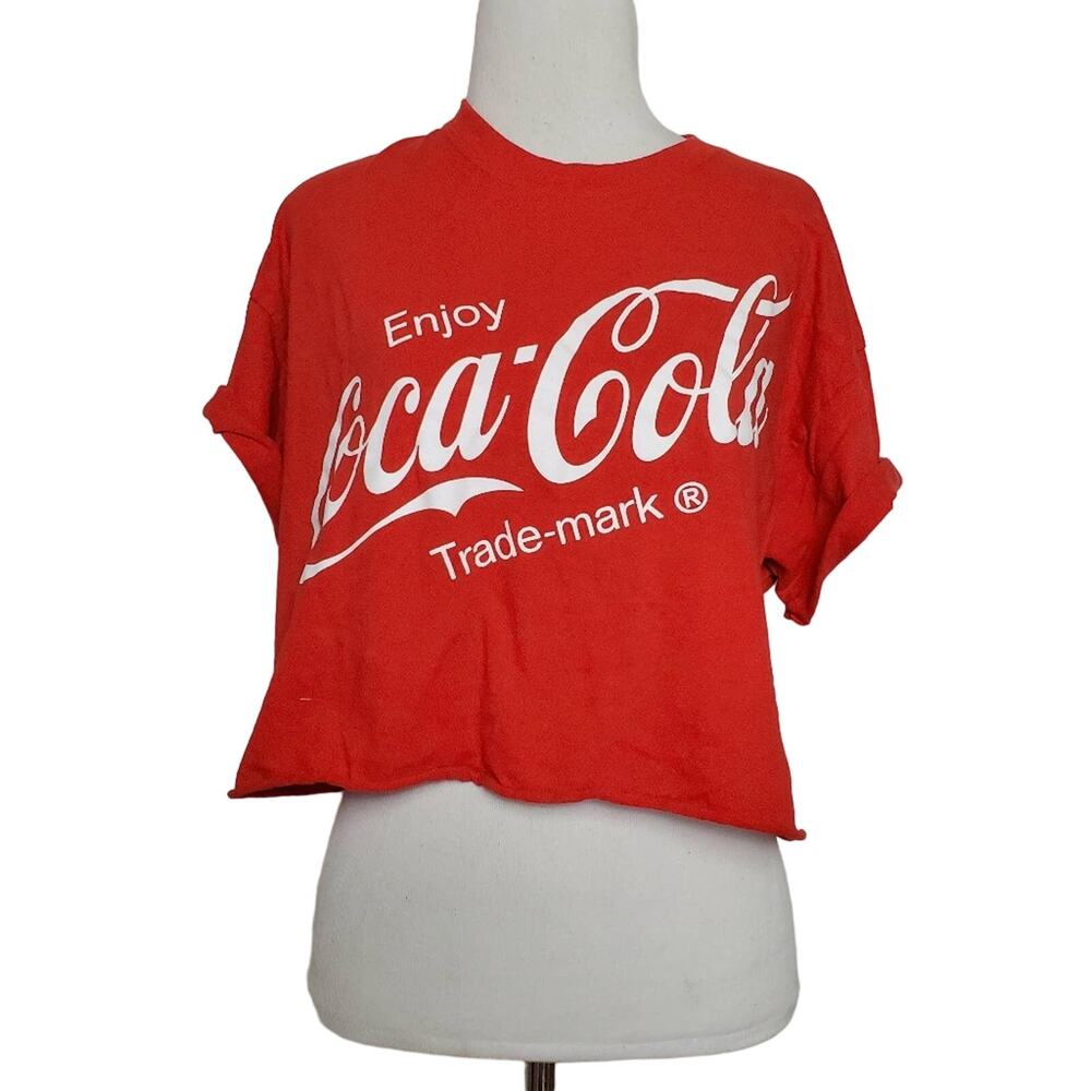 Coca Cola Crop Top SZ Large